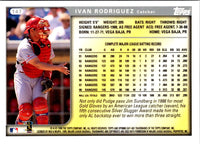 1999 Topps Ivan Rodriguez #399