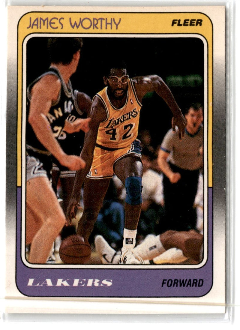 1988 Fleer James Worthy