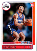 2021 Hoops Red Backs Keon Johnson