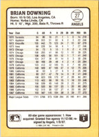 1988 Donruss Baseball's Best Brian Downing #27