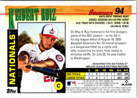 2021 Bowman Heritage Keibert Ruiz #94 Rookie
