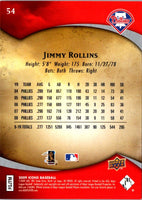 2009 Upper Deck Icons Jimmy Rollins #54