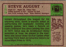 1984 Topps Steve August