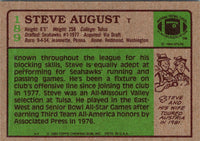 1984 Topps Steve August #189 Rookie