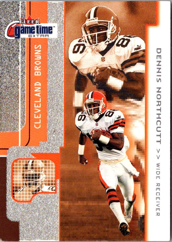 2001 Fleer Game Time Extra Dennis Northcutt #10