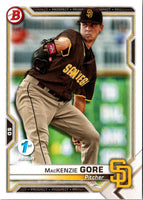 2021 Bowman 1st Edition MacKenzie Gore #BFE-105