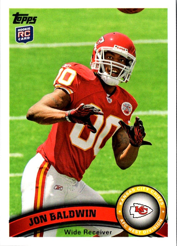 2011 Topps Jonathan Baldwin #242