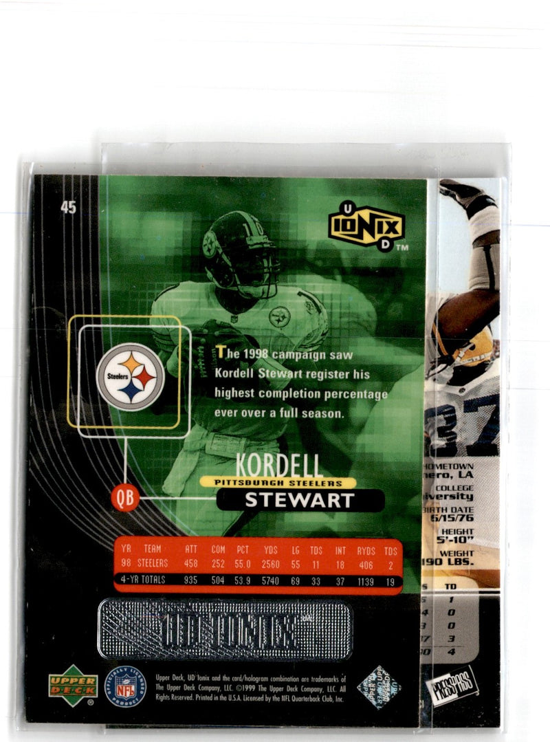 1999 Upper Deck Kordell Stewart