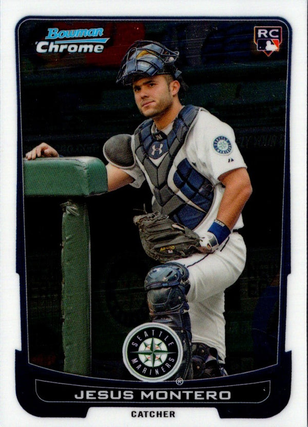 2012 Bowman Draft Picks & Prospects Chrome Jesus Montero #30