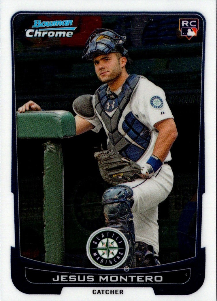 2012 Bowman Draft Picks & Prospects Chrome Jesus Montero