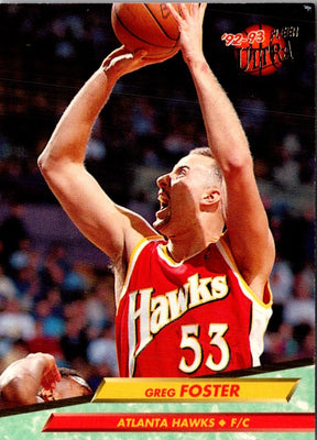 1992 Ultra Greg Foster #222