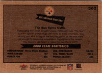 2001 Fleer Tradition Glossy Pittsburgh Steelers #362