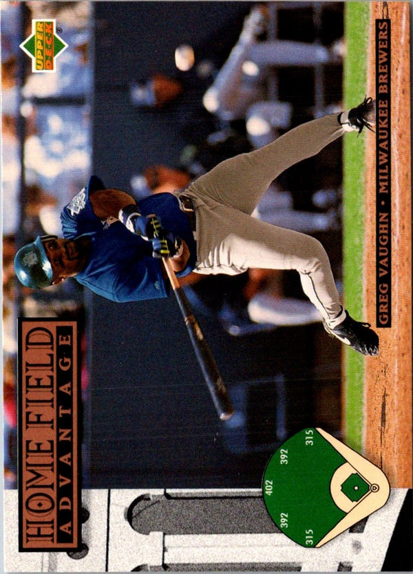 1994 Finest Greg Vaughn #89