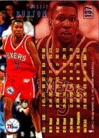 1995 Fleer European Willie Burton #137