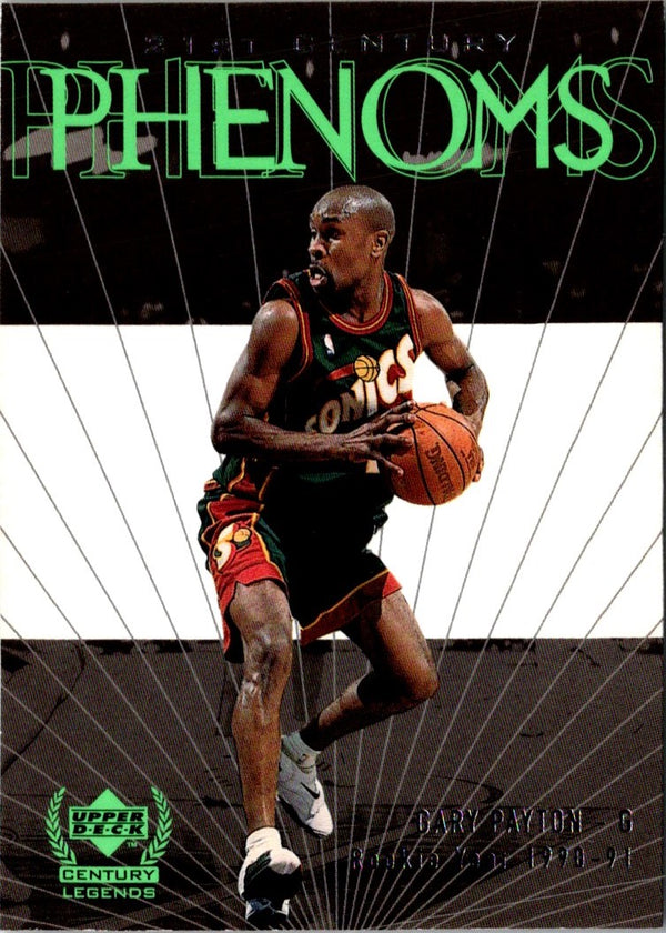 1999 Upper Deck Century Legends Gary Payton #68