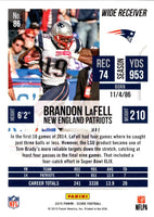 2015 Score Brandon LaFell #86