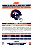 2013 Score Eric Decker #63