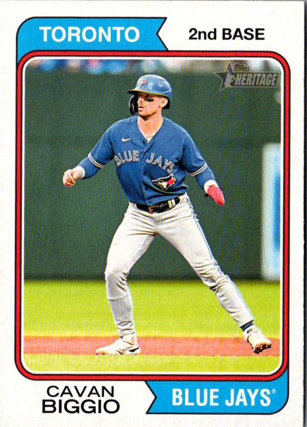 2023 Topps Heritage Cavan Biggio #349