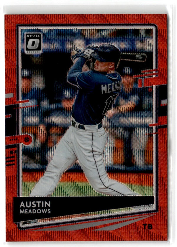 2020 Donruss Optic Red Wave Austin Meadows #146