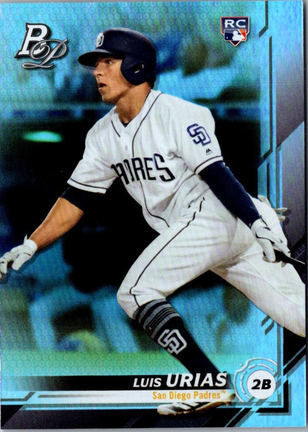 2019 Bowman Platinum Luis Urias #61 Rookie