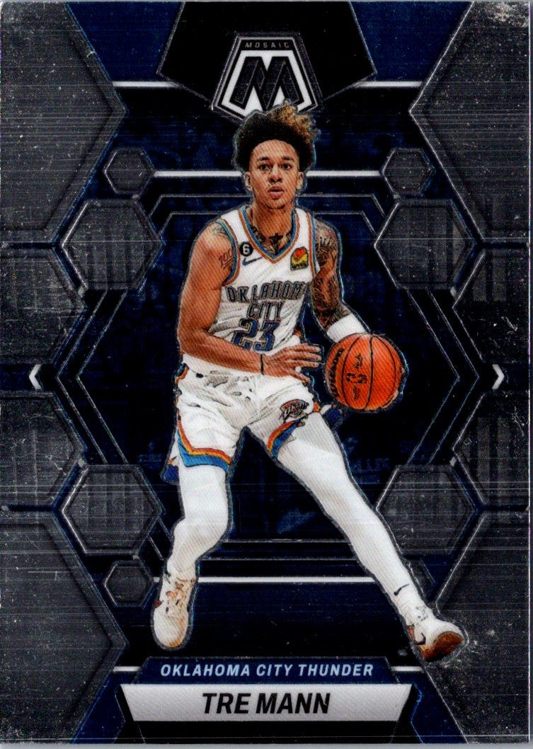 2022 Panini Mosaic Blue Tre Mann