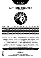 2018 Hoops Anthony Tolliver #104