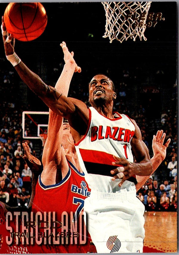 1996 Fleer Rod Strickland #91