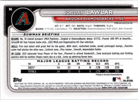 2024 Bowman Green Pattern Jordan Lawlar #96
