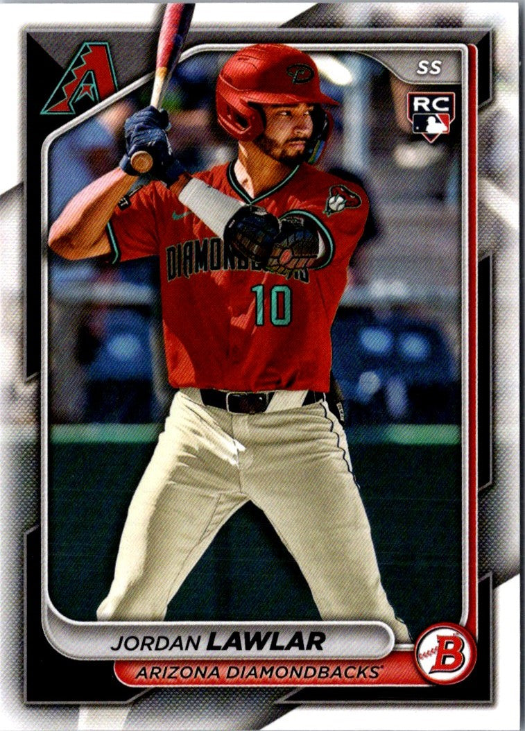 2024 Bowman Green Pattern Jordan Lawlar