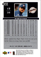 2003 Upper Deck MVP Ryan Klesko #167