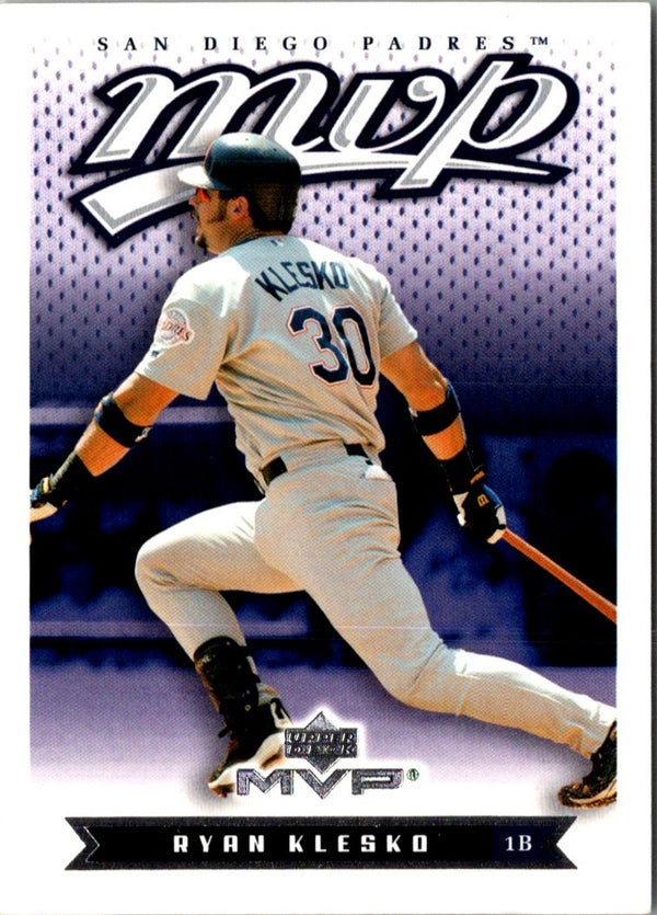 2003 Upper Deck MVP Ryan Klesko #167