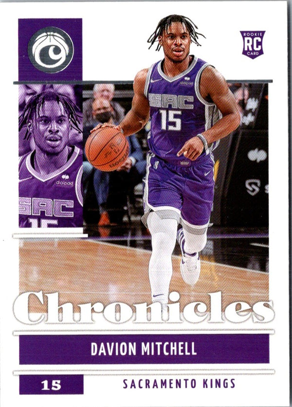 2021 Panini Chronicles Davion Mitchell #42 Rookie