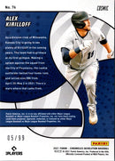 2021 Panini Chronicles Revolution Cosmic Alex Kirilloff