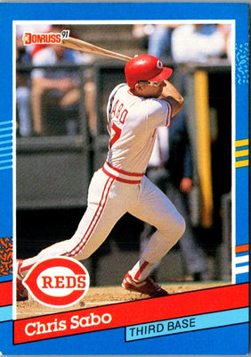 1991 Donruss Chris Sabo #153