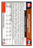 2008 Topps Tennessee Titans Rob Bironas #TEN7