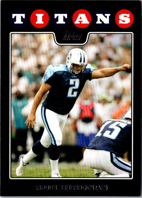 2008 Topps Tennessee Titans Rob Bironas #TEN7