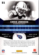 2011 Panini Gridiron Gear Chris Johnson