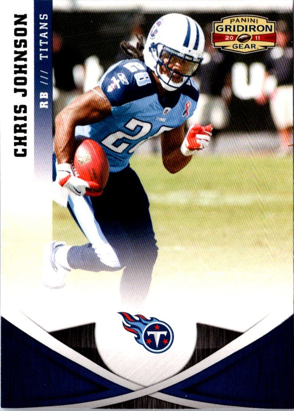 2011 Panini Gridiron Gear Chris Johnson #51