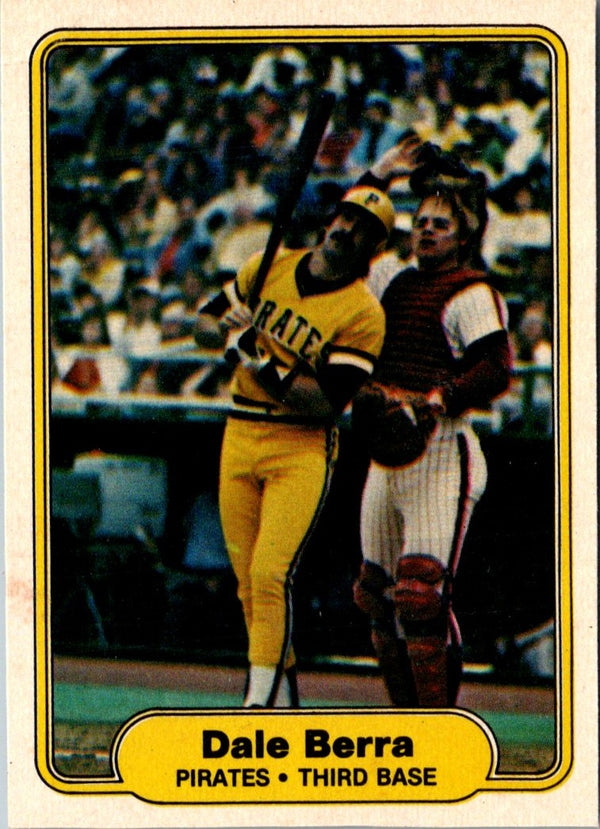 1982 Fleer Dale Berra #476