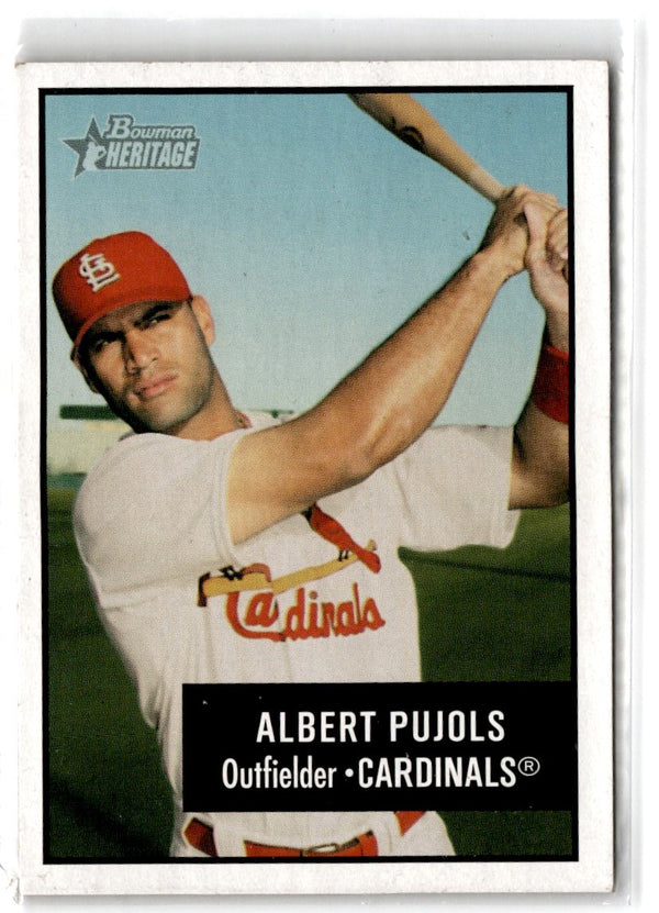 2003 Bowman Heritage Albert Pujols #100