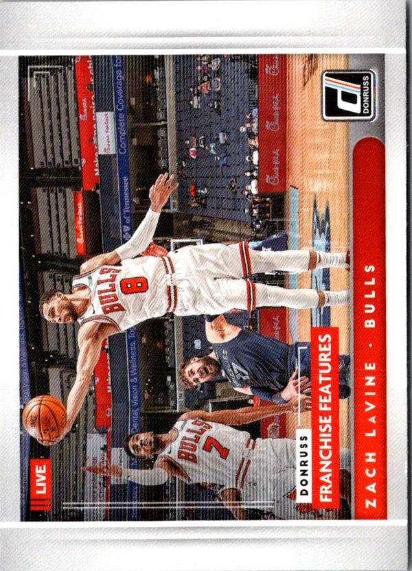 2021 Donruss Franchise Features Zach LaVine #19