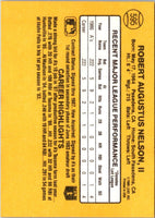 1987 Donruss Rob Nelson #595 Rookie