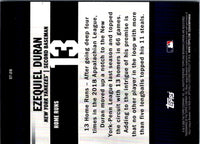 2020 Bowman Chrome Stat Tracker Ezequiel Duran #ST-28
