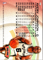 1996 Fleer European Avery Johnson #99