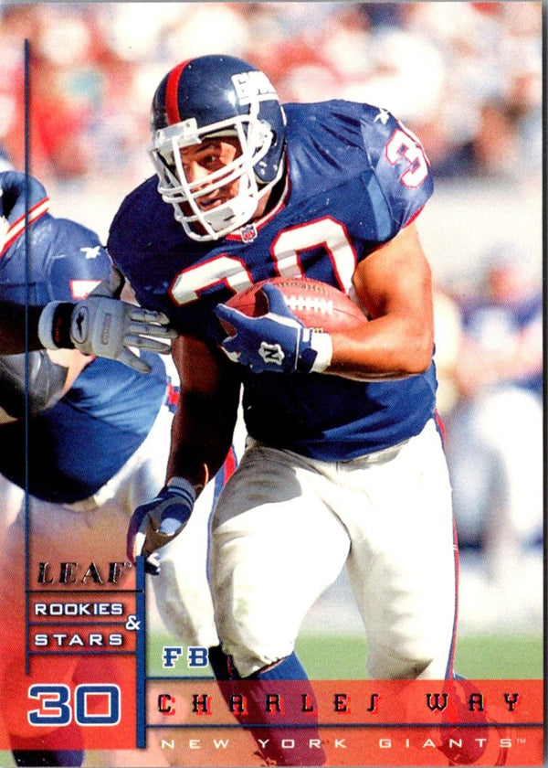 1998 Leaf Rookies & Stars Charles Way #8