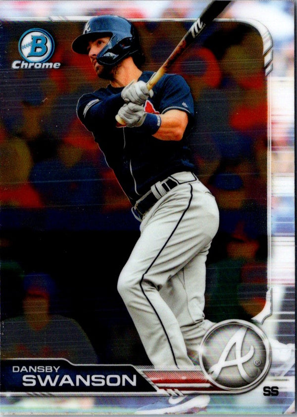 2019 Bowman Chrome Dansby Swanson #14