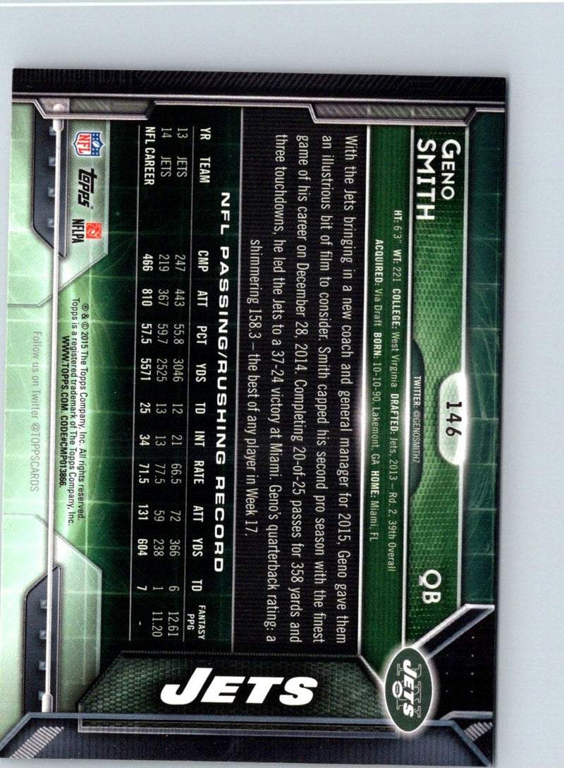 2015 Topps Geno Smith