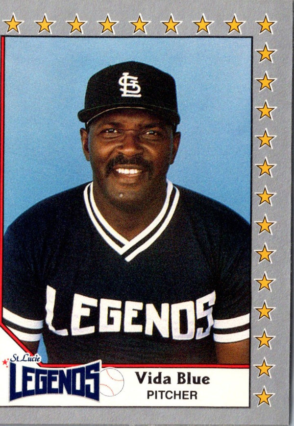 1990 Pacific Senior League Vida Blue #215