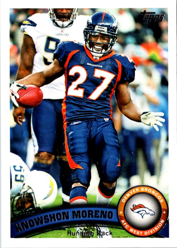 2011 Topps Knowshon Moreno #108