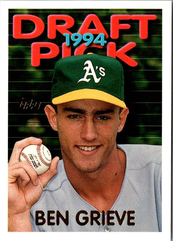 1995 Topps Ben Grieve #212